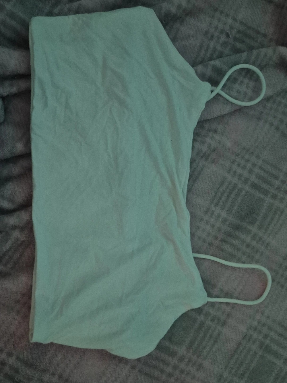 Women’s White Mini Spaghetti Strap